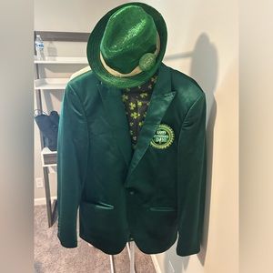 Men’s medium St. Patrick’s Day blazer